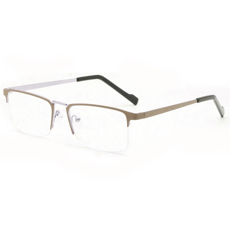 Dachuan Optical DRM368015 China Supplier Half Rim Metal Reading Glasses With Metal Legs (26)